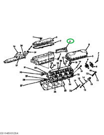 1818276C2 COVER  CYL. HD. INTAKE L.H.