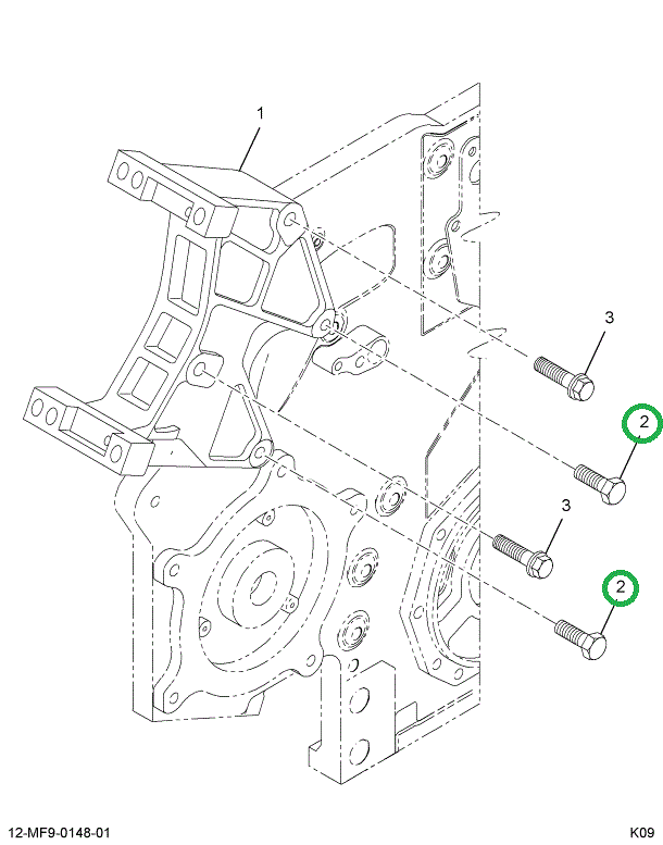 1818726C1 BOLT  M8 X 70 HEX FLANGE