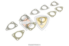 1819008C1 GASKET ADAPTER TO CARB