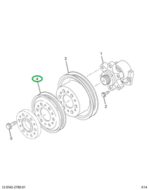 1820224C1 PULLEY  FREON DR