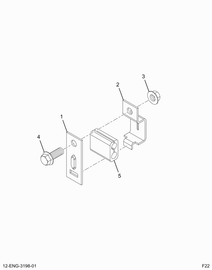 1820362C91 CLAMP  INJ PIPE (2 PIPE)