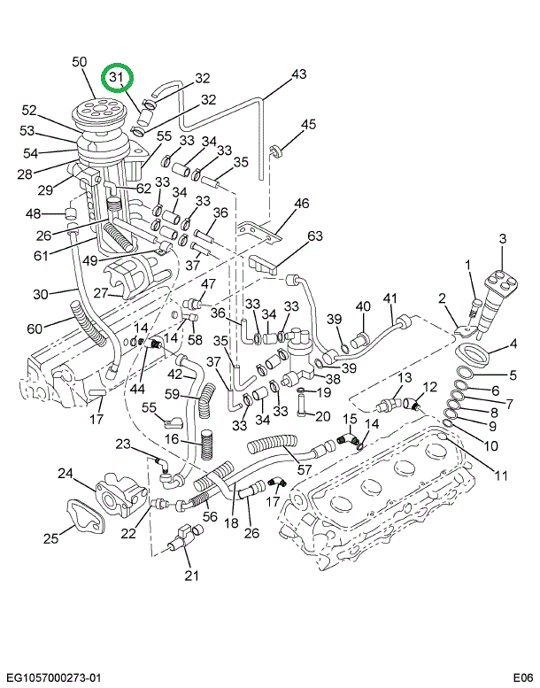 1821623C2 HOSE WATER DRAIN