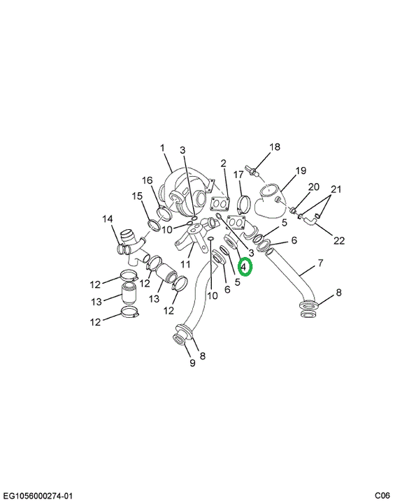 1821648C1 NUT, HF M10 X 1.25