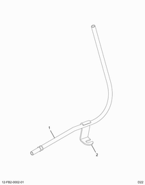 1821668C2 TUBE ASSY OIL LEVEL GAUGE