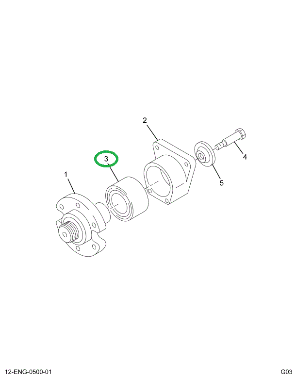 1822007C1 BEARING  FAN