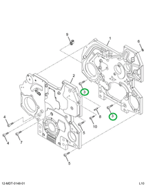 1822121C2 BOLT, HF SPCL-M8P