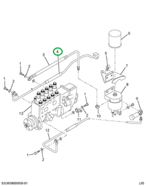 1822187C2 TUBE ASSEMBLY, FUEL RETURN