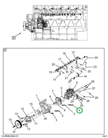 1822372C1 BOLT,HEX FLANGE M12 X 1.75 X90