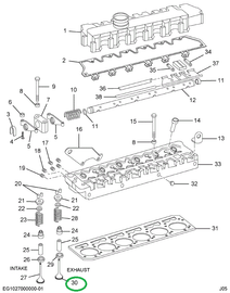 1824838C1 VALVE EXHAUST