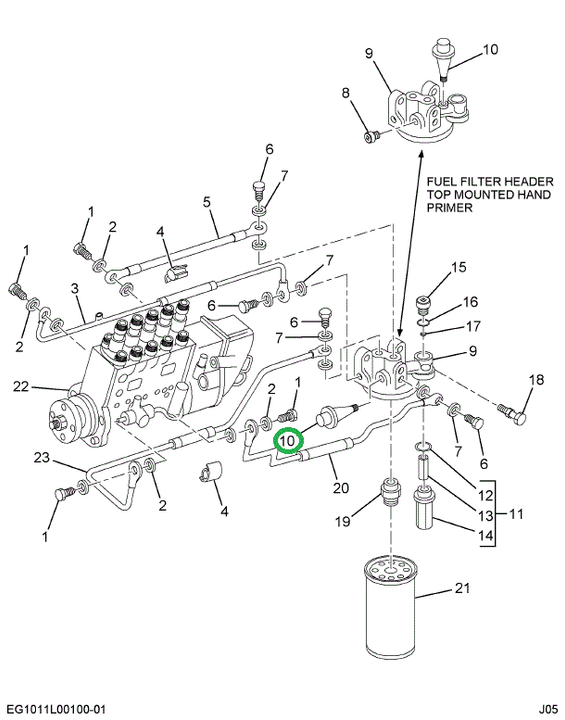 1825473C92 Kit, Hand Primer