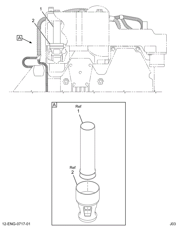 1827593C2 TUBE ASSY. COOLANT BYPASS