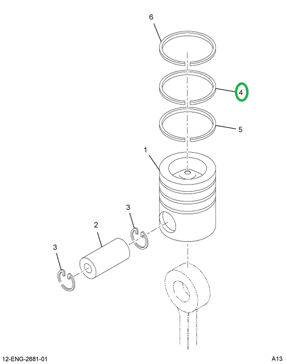 1828071C1 RING INTERMEDIATE COMPRESSION