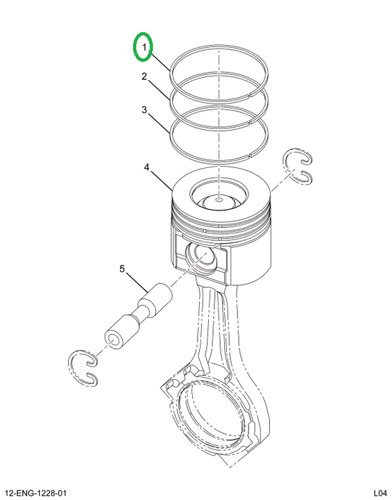 1828073C1 RING TOP COMPRESSION