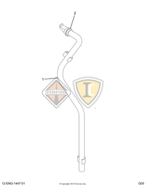 1830186C91 KT TUBE,KIT BREATHER TUBE