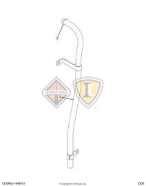 1830188C91 KT TUBE,KIT BREATHER TUBE