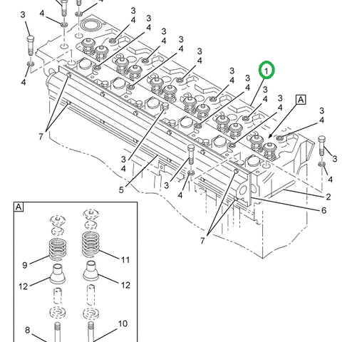 1830346C94 Head, Cylinder