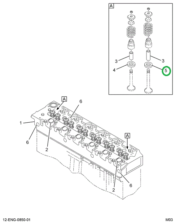 1830713C1 Seat, Exhaust Valve, +0.015, I