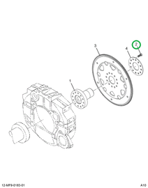 1830734C2 BOLT M12 X 1.25 X 43 MM
