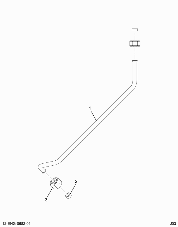 1831224C2 TUBE  ASSY EXHAUST PRESSURE