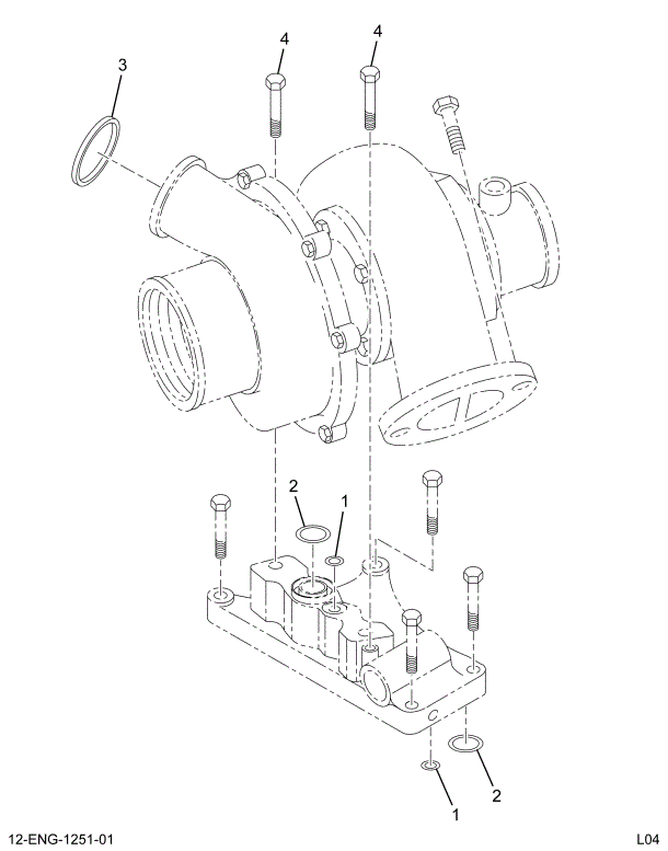 1831658C91 TRBOCHGR,KIT TURBO SEAL & FAST