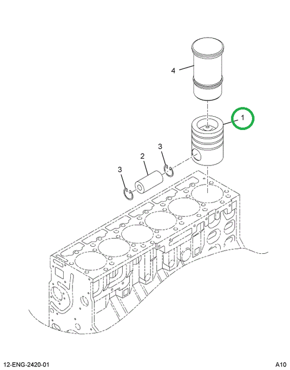 1833433C1 PISTON SKIRT