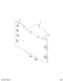 1833883C4 BRACKET ASSY  ECU I-326
