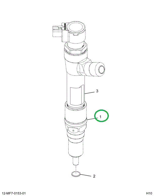 1834166C1 SEAL INJ FUEL LWR O-RING