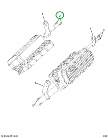 1834519C1 SCREW FLAT COUNTERSUNK HEAD