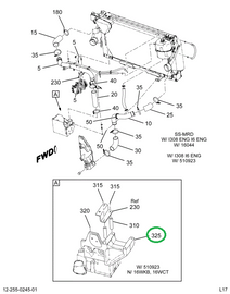 1834579C3 BRACKET  COMPR MTG AIR COND