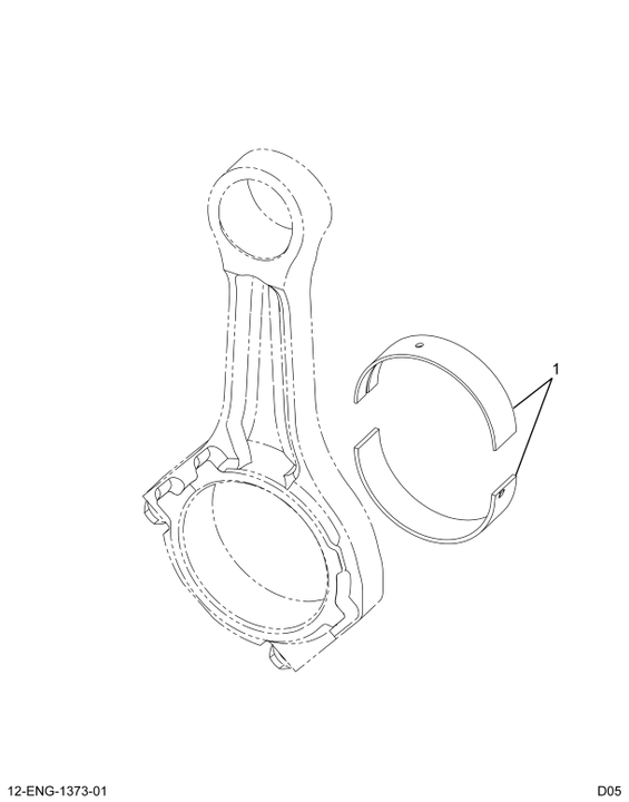1837201C91 PACKAGE ROD BEARING STD