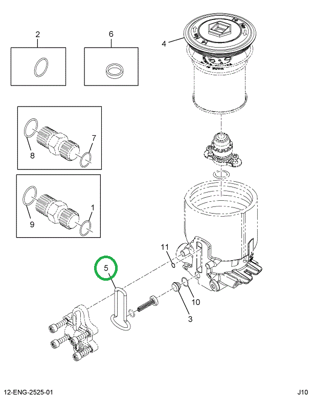 1838630C1 GASKET FUEL PRESSURE REGULATOR