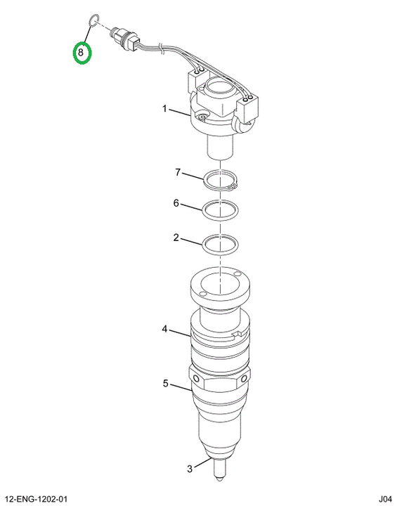 1838874C1 O-RING  ID .674  BLUE