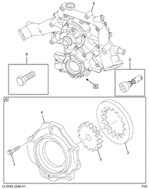 1839348C96 PUMP,KIT OIL PUMP