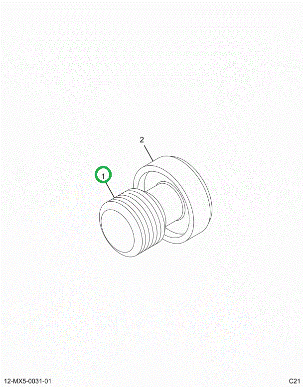 1839542C2 Plug M12 Fuel