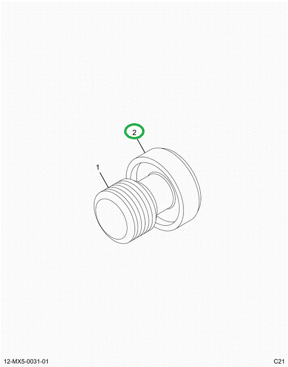 1839592C1 SEAL M12 VITON