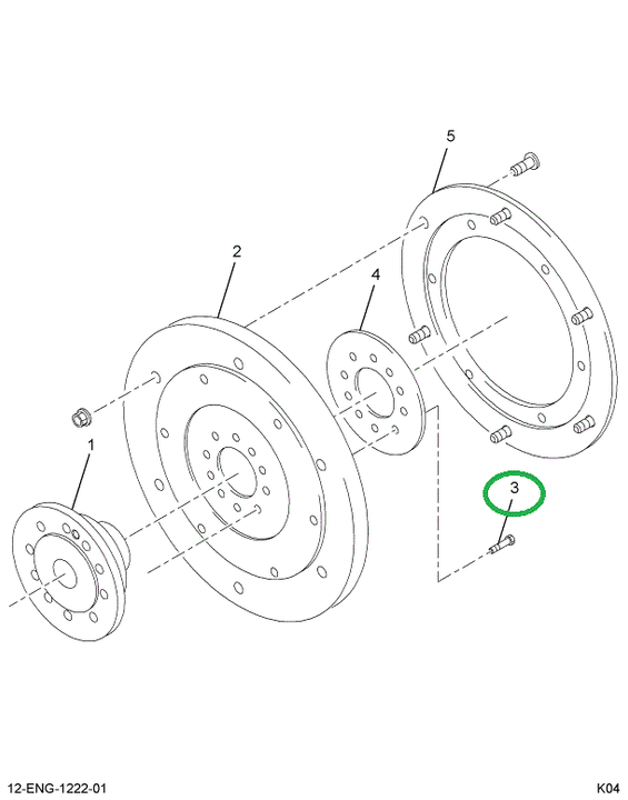 1840192C1 BOLT  M12X55MM