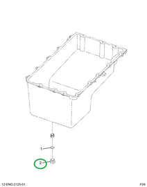 1840686C1 PLUG OIL PAN DRAIN