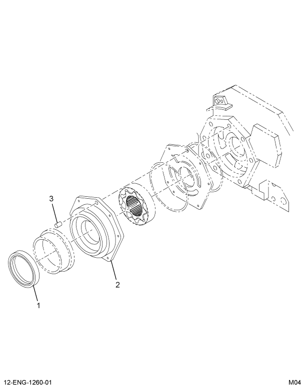 1841314C93 PUMP,HSG ASSY, OIL PUMP