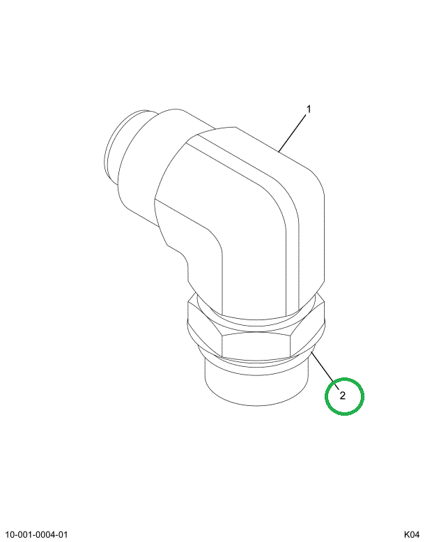 1841557C1 RING O M10 PLUG