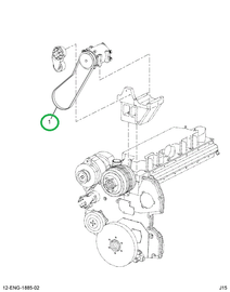 1841756C1 BELT 6PK.44.29