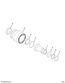 1841923C98 ADAPTER, ASSY INJECTOR OIL INL