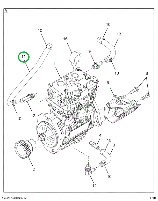 1841959C2 HOSE .5 ID X 14.75