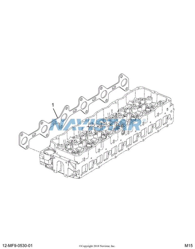 1842033C1 GASKET INTAKE MANIFOLD