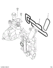 1842124C91 GASKET,KIT OIL COOLER MODULE S