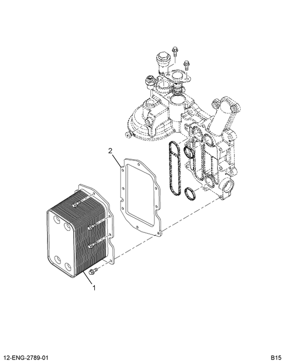 1842530C93 COOLER,KIT HEAT EXCHANGER W/SE