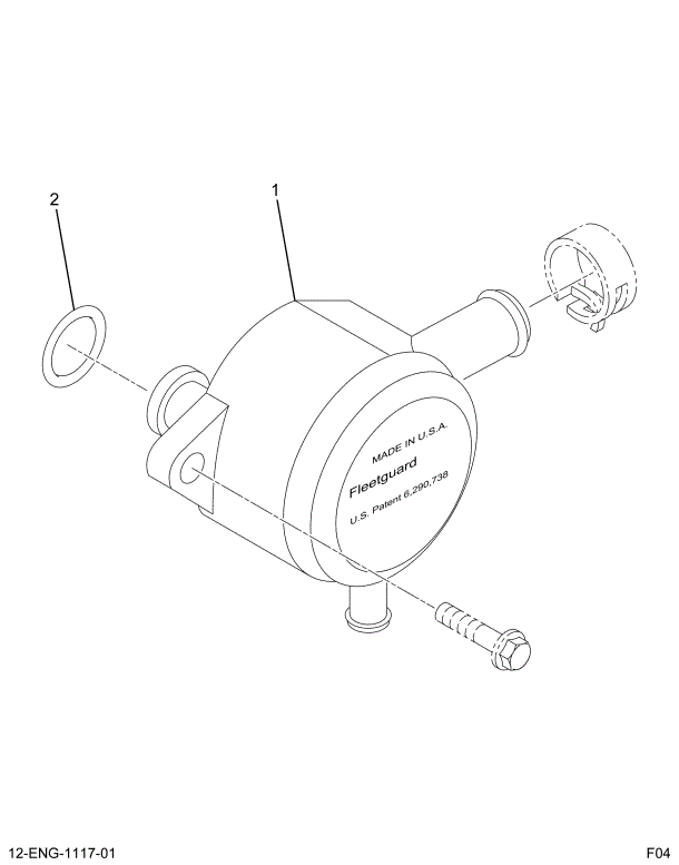 1842532C91 BREATHER,KIT BREATHER ASSEMBLY