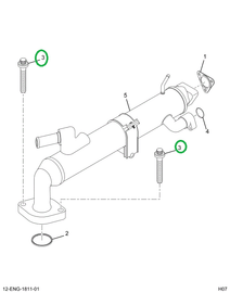 1842603C1 BOLT EGR REAR MTG