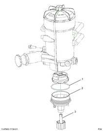 1842641C91 FILTER,KIT FUEL FILTER HEATER