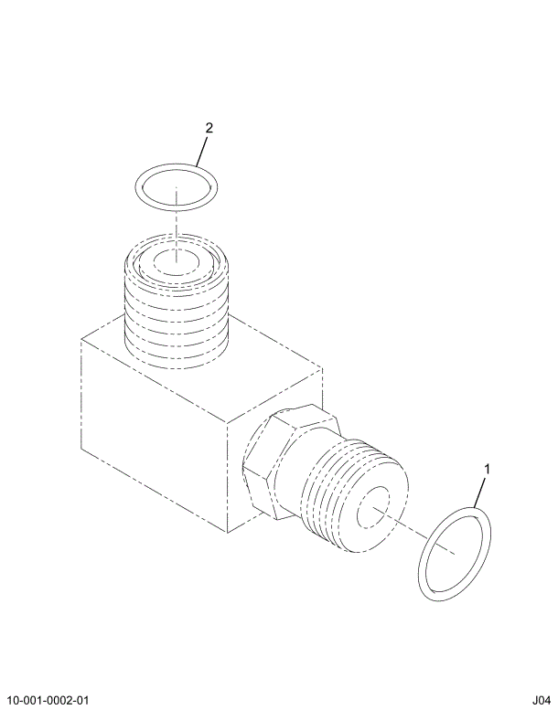 1842653C93 ELBOW ASSY 90 DEGREE ADAPTER