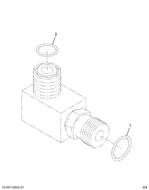 1842653C93 ELBOW ASSY 90 DEGREE ADAPTER